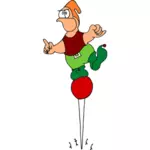 Pole Dancing Cartoon Clip Art